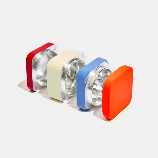 Edie Parker Mini Tabletop Grinder In Poppy