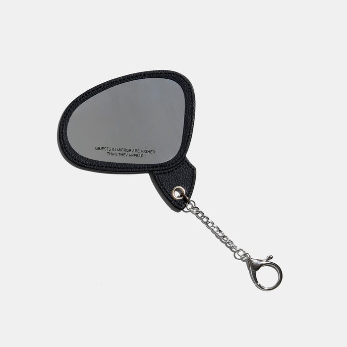 edie parker Side Mirror Keychain in Black
