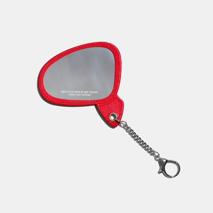 edie parker Side Mirror Keychain in Red