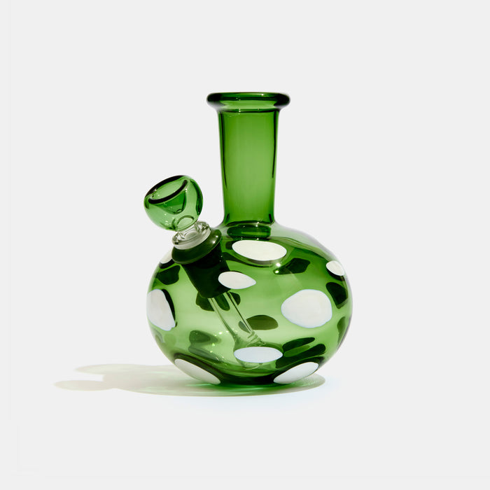 edie parker Spotted Bong in Grass Green