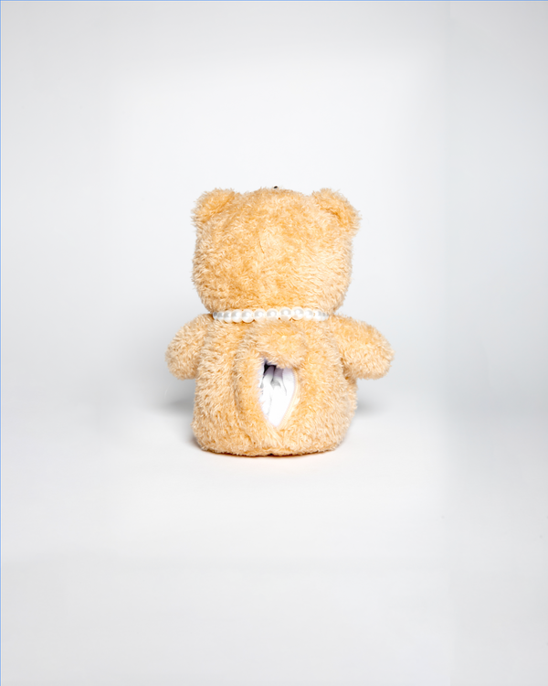 Edie Parker Stash Teddy Bear Keychain