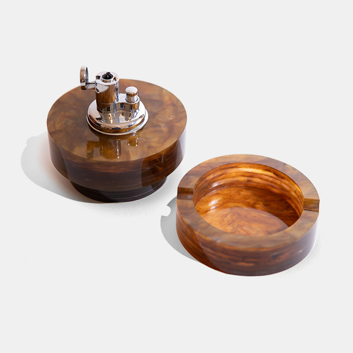 edie parker Tabletop Lighter in Mica Marble