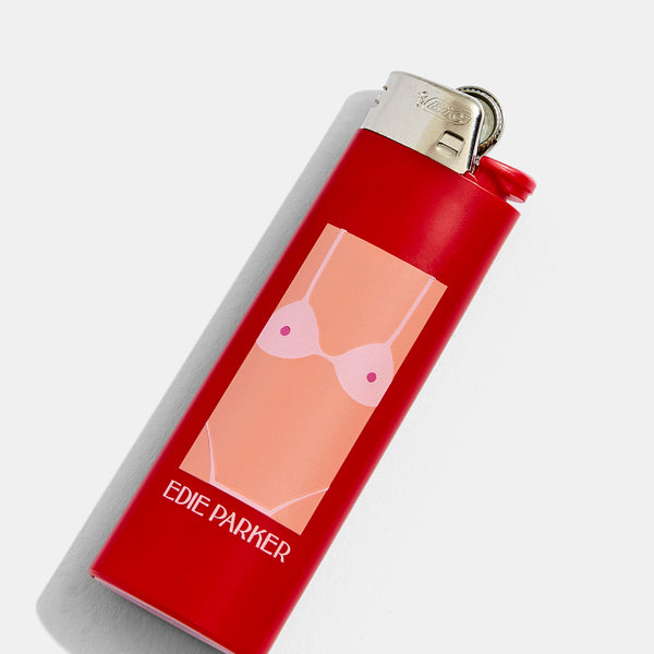Edie Parker Tanlines Bic Lighter