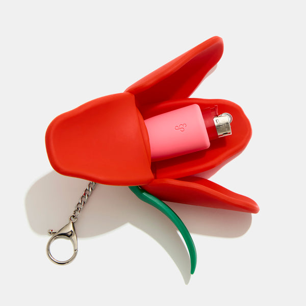 Edie Parker Tulip Lighter Keychain