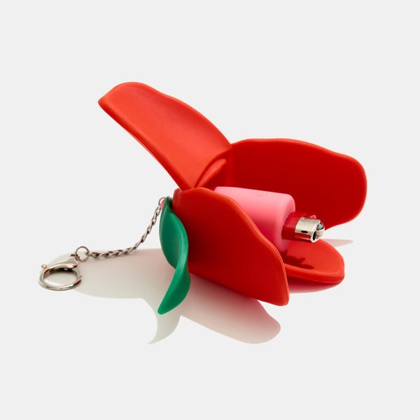 Edie Parker Tulip Lighter Keychain