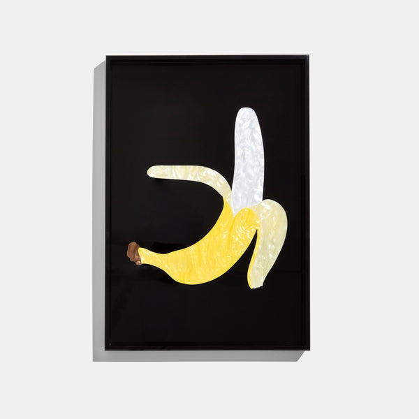 Edie Parker XL Banana Tray In Black