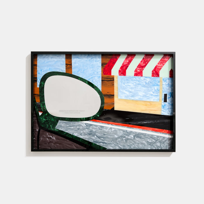 edie parker XL Side Mirror Tray in City