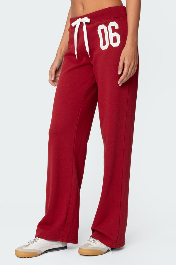 Edikted 06 Sweatpants Burgundy