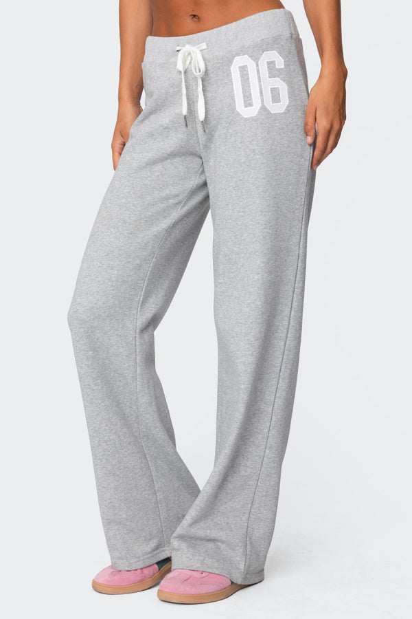 Edikted 06 Sweatpants Gray Melange