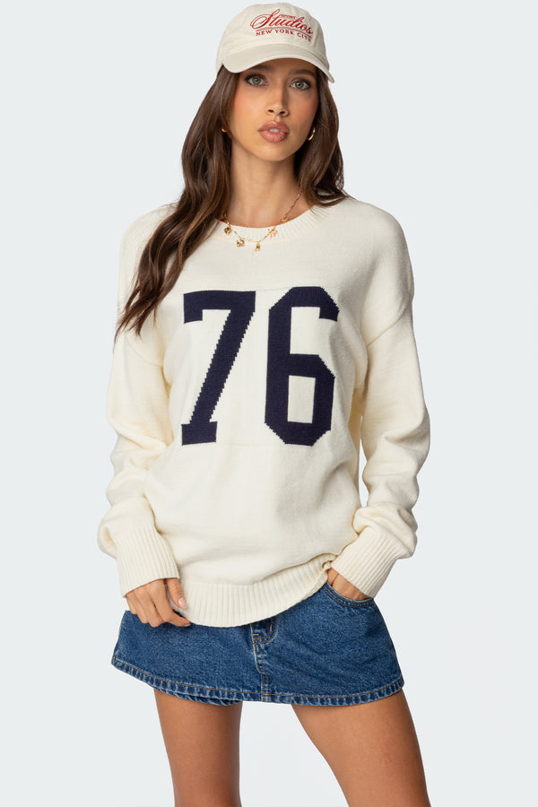 edikted 76 Sweater cream