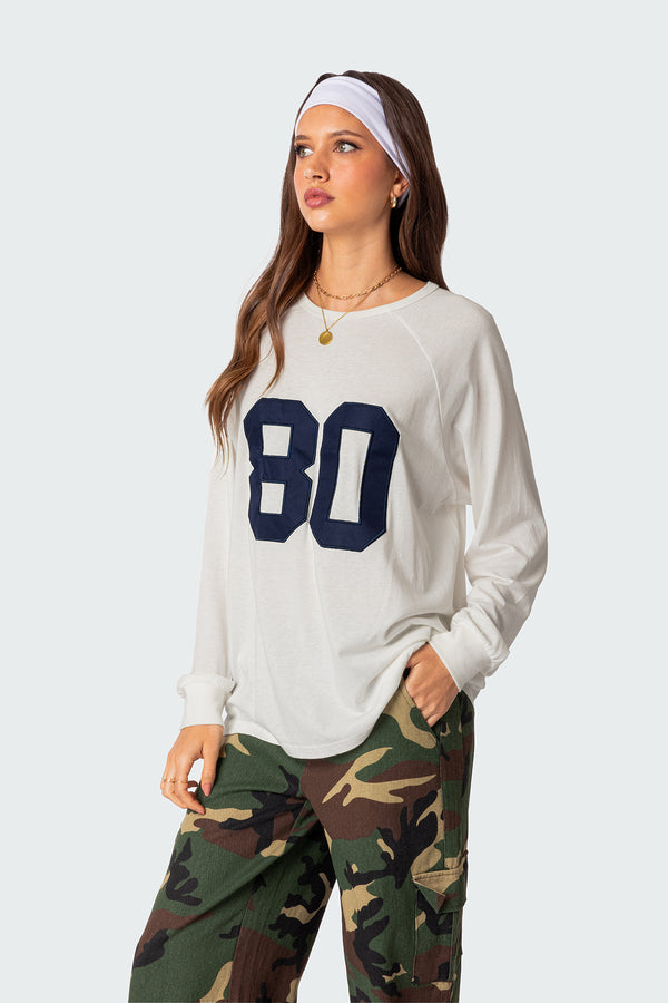 Edikted 80 Oversized T-Shirt White