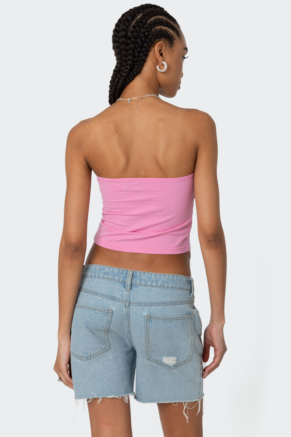 Edikted Basic Tube Top Pink
