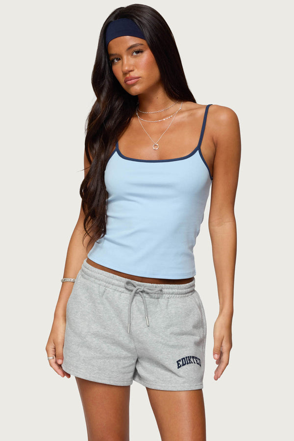 edikted Deanna Tank Top light blue