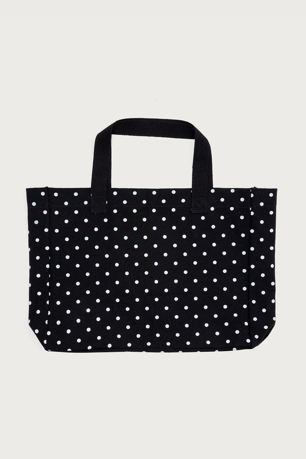 Edikted Edikted Bow Tote Bag Black And White