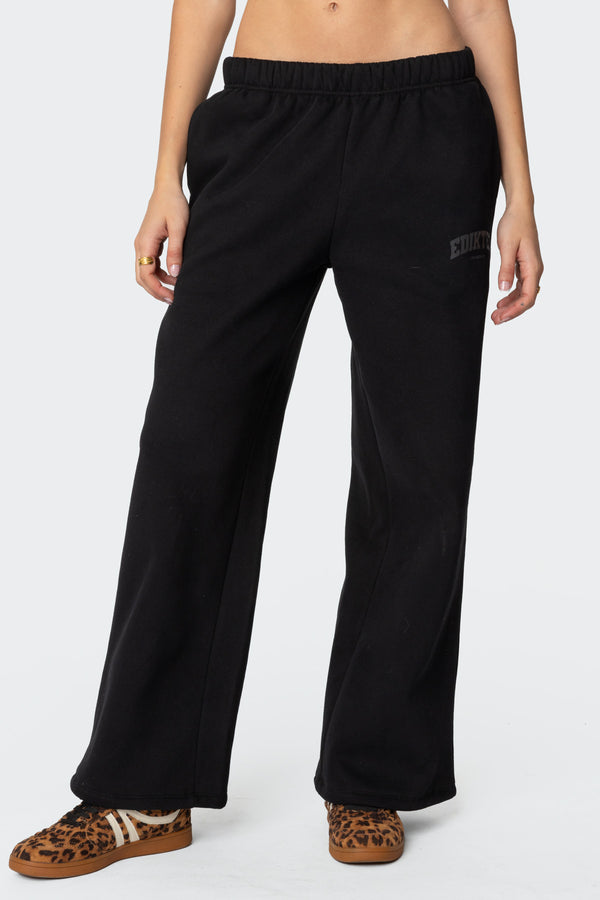 Edikted Edikted LA Sweatpants Black