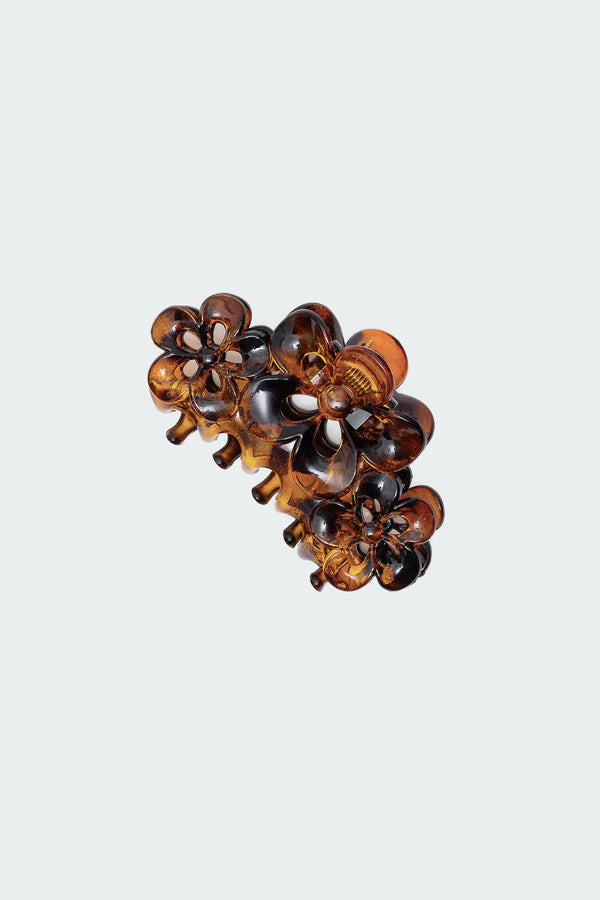 Edikted Floral Claw Clip Tortoise
