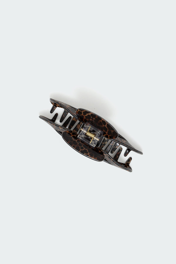 Edikted Leopard Spot Claw Clip Leopard