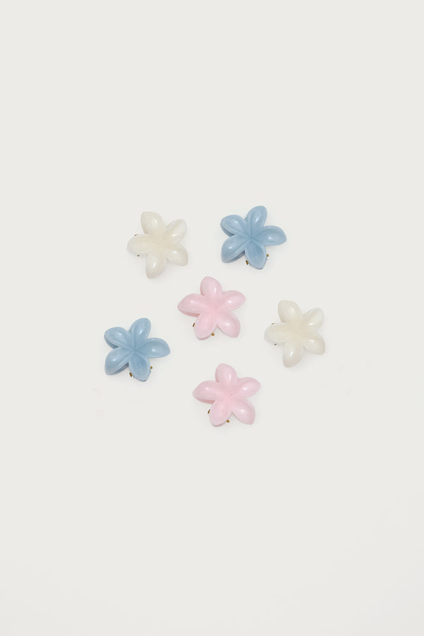 Edikted Mini Flower Hair Clip Pack Mix