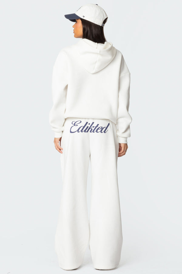 edikted Miss Edikted Sweatpants white