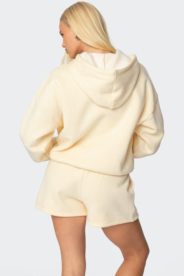 Edikted Orchid Babe Hoodie Yellow