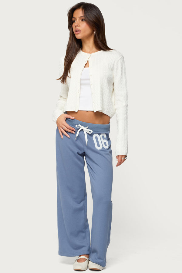edikted Petite 06 Sweatpants blue