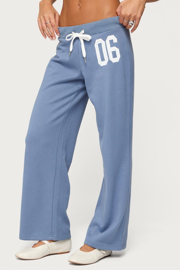 Edikted Petite 06 Sweatpants Blue