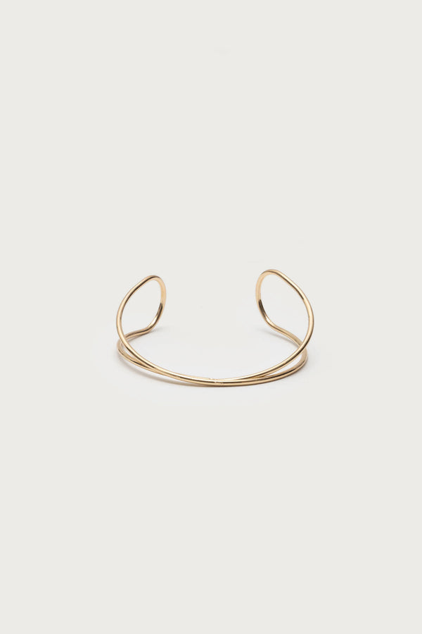 Edikted Twist My Arm Cuff Gold
