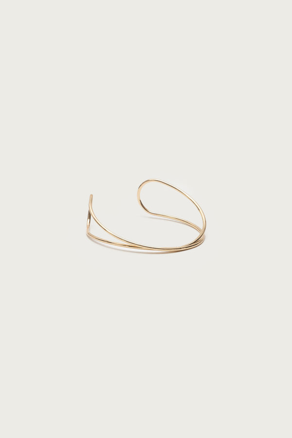 Edikted Twist My Arm Cuff Gold