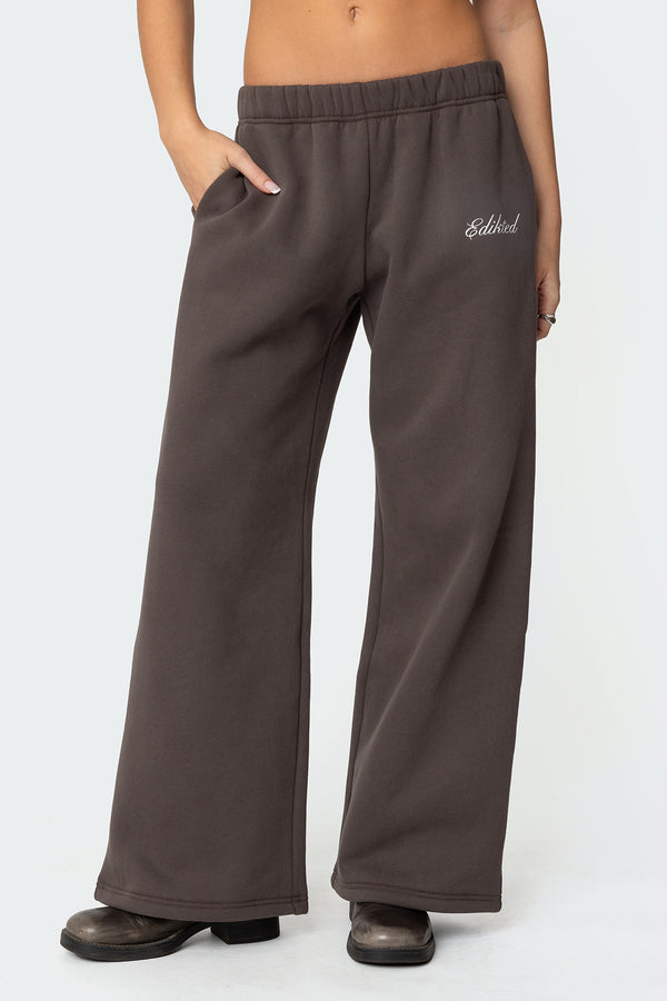 Edikted We're Edikted Sweatpants Dark Gray