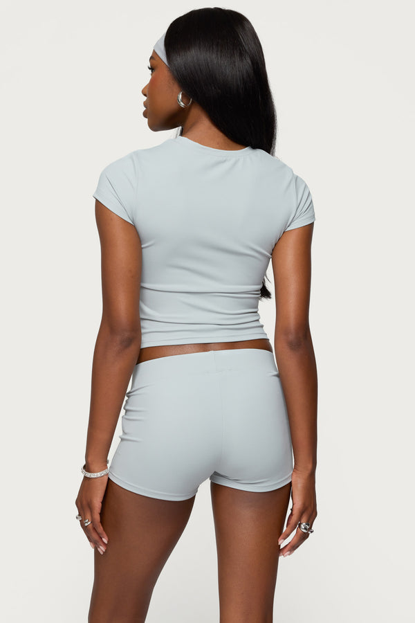 Edikted With Love T Shirt Gray