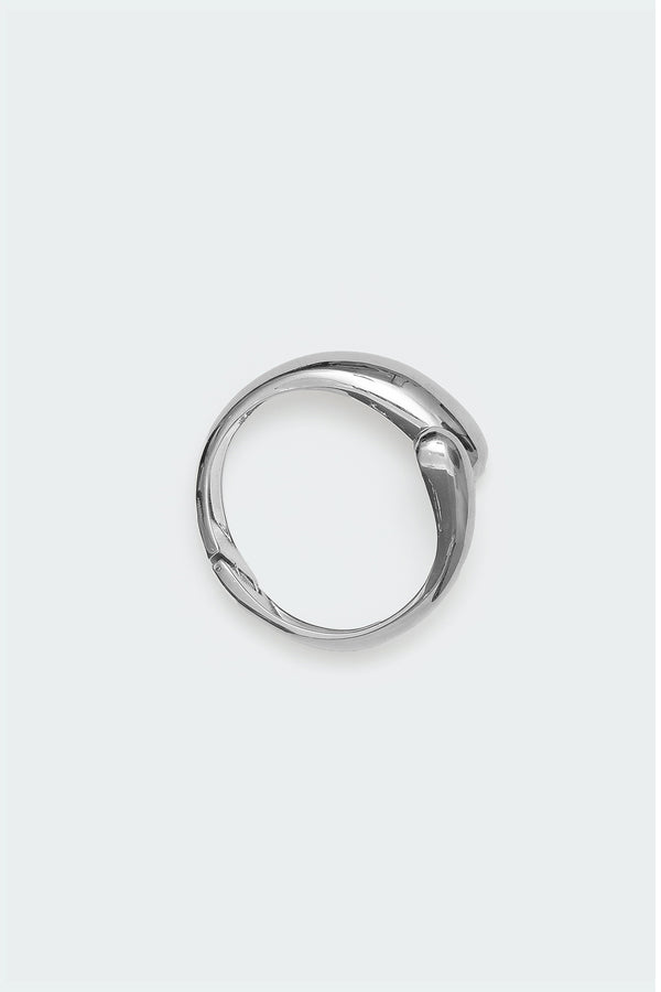 Edikted Wrapped Arm Cuff Silver