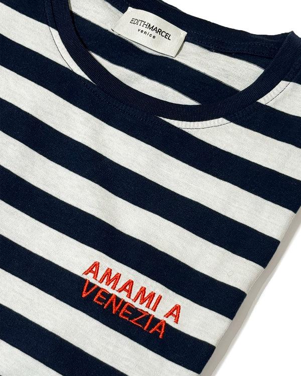 Edithmarcel "Amami A Venezia" Striped T-shirt