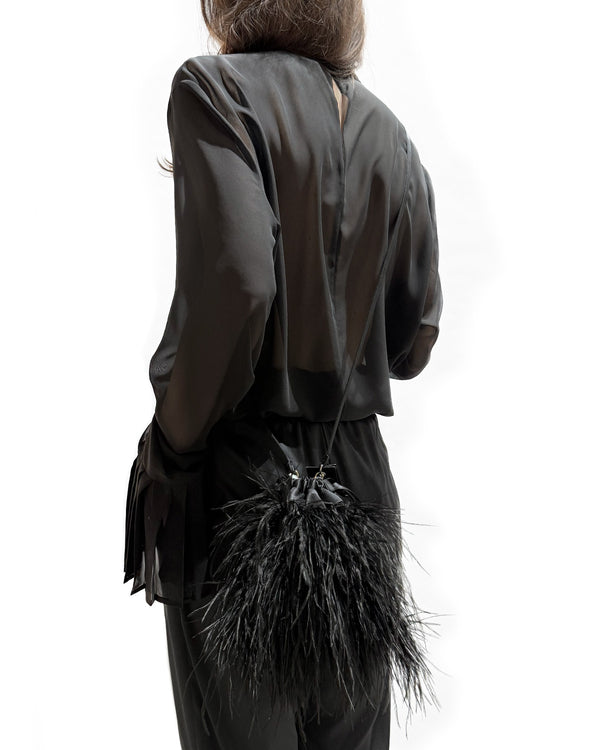 Edithmarcel Black Marion Bag