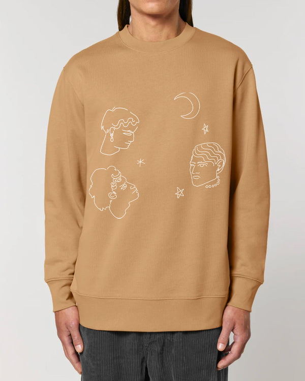 Edithmarcel "Face And Stars" Sweatshirt