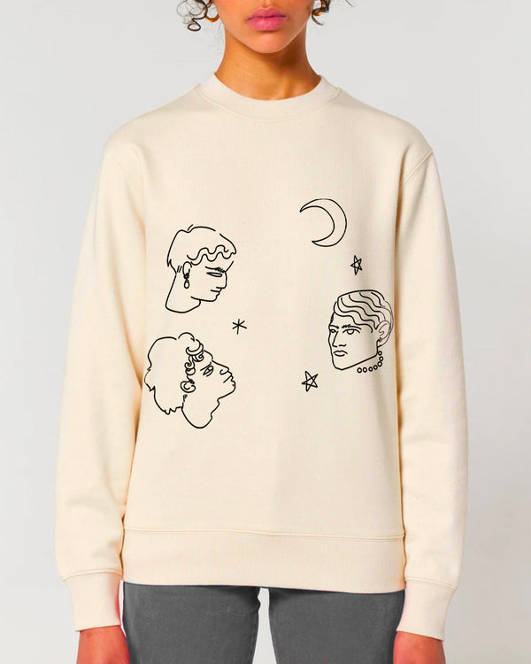 Edithmarcel "Face And Stars" Sweatshirt