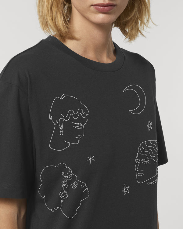 Edithmarcel "Face And Stars" T-shirt