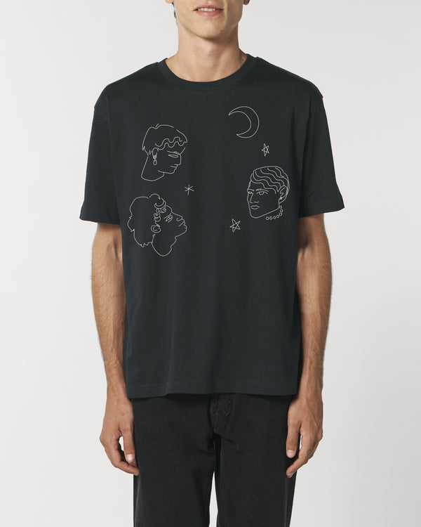 Edithmarcel "Face And Stars" T-shirt
