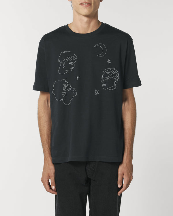 Edithmarcel "Face And Stars" T-shirt