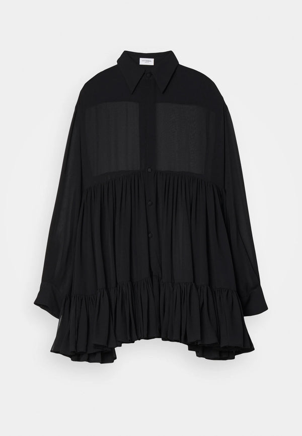 Edithmarcel Georgette Shirt Dress