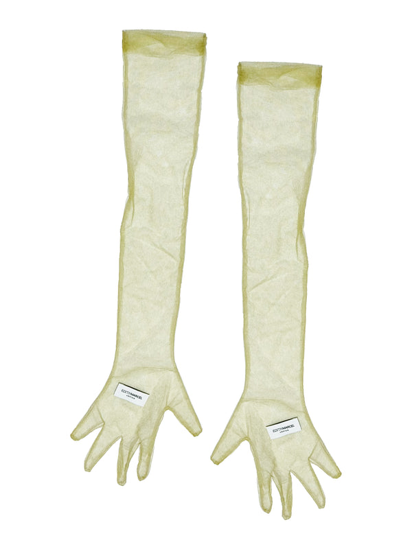 edithmarcel Long tulle gloves