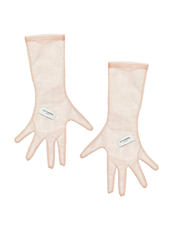 edithmarcel Short tulle gloves