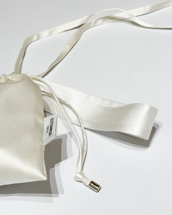 Edithmarcel White Marion Bag