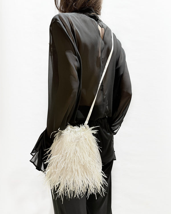 Edithmarcel White Marion Bag