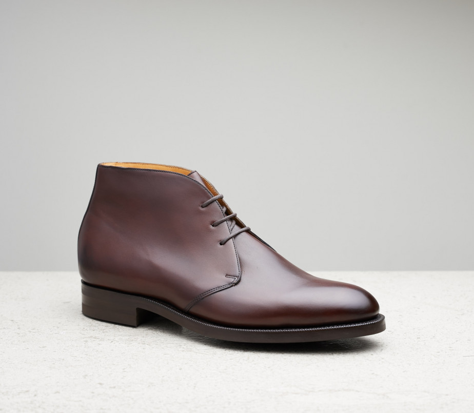 edward green Banbury 202 last — dark oak antique calf with dainite rubber soles