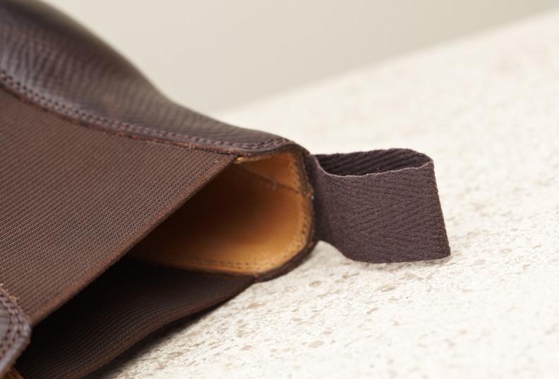 Edward Green Camden 82 Last — Dark Brown Utah With Slim Rubber Soles