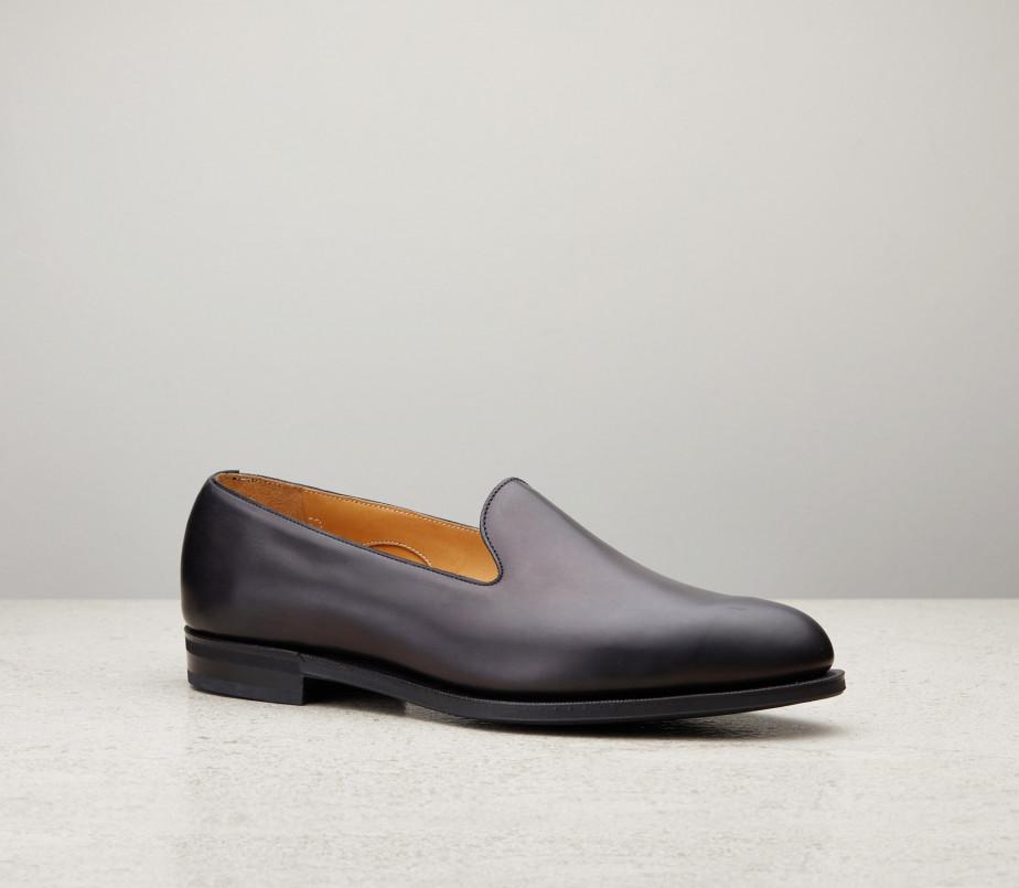 edward green Charles 184 Last — black arno calf with slim rubber soles edward green Charles 184 Last — black arno calf with slim rubber soles