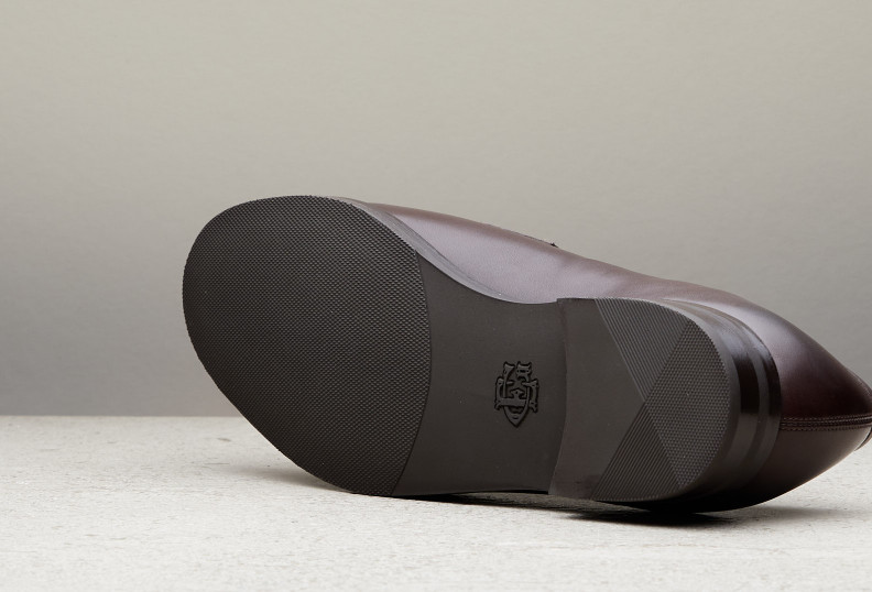 Edward Green Charles 184 Last — Brown Arno Calf With Slim Rubber Soles