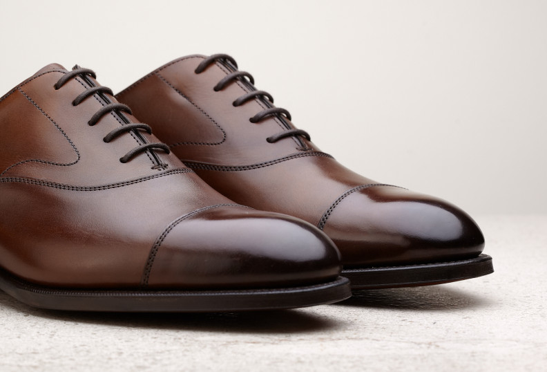 Edward Green Chelsea 202 Last — Black Calf With Single Leather Soles