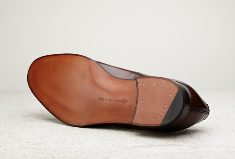 Edward Green Chelsea 202 Last — Black Calf With Single Leather Soles