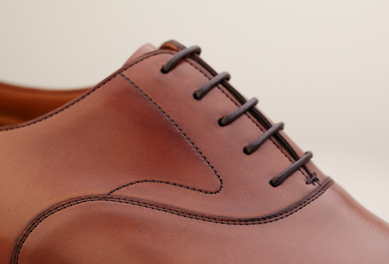 Edward Green Chelsea 202 Last — Chestnut Antique Calf With Single Leather Soles